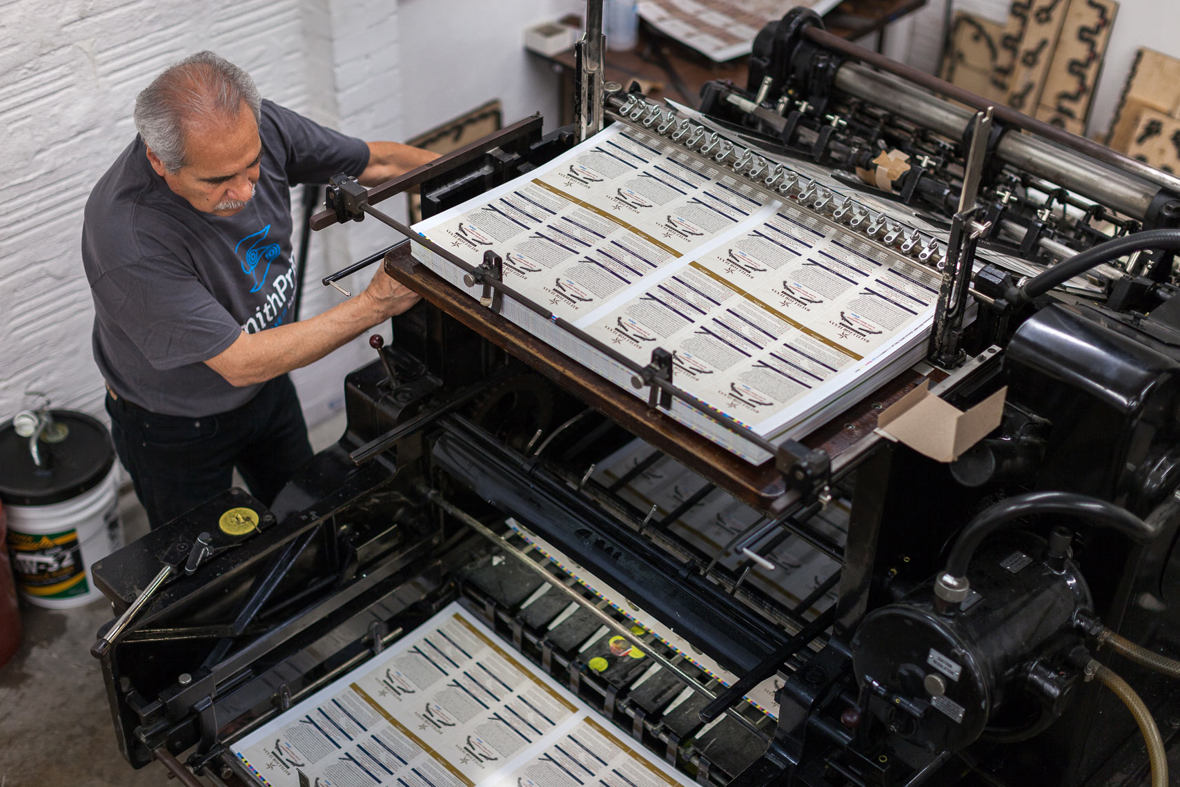 Industrial Printer Photographed by Jason Risner