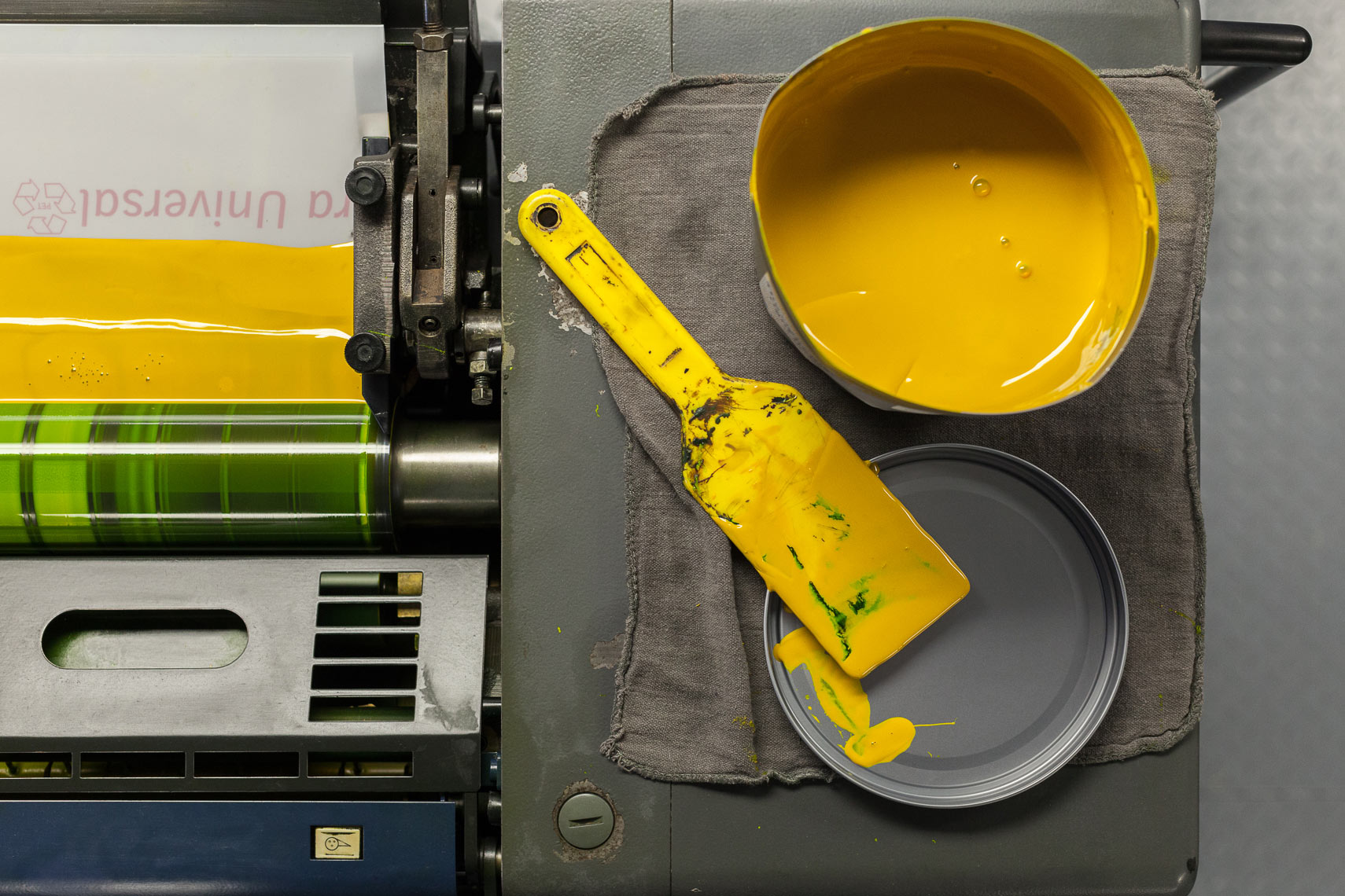 Printing Equipment Photographed by Jason Risner 